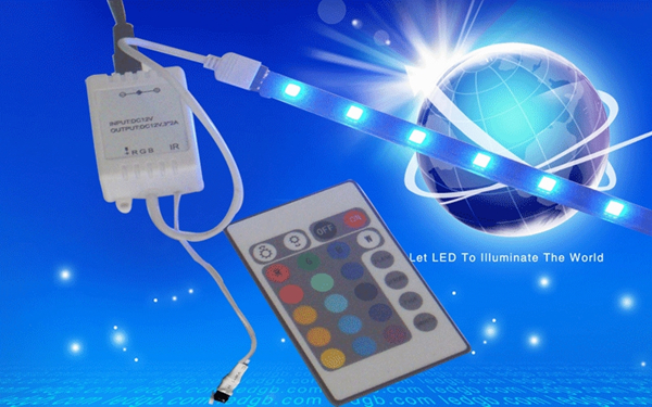 LED controller 24key - Click Image to Close