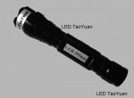 UV LED385/395/405nm手电筒 3W