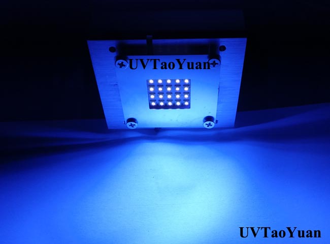 UV LED固化面光源365/385/395/405nm 50W - 点击图像关闭