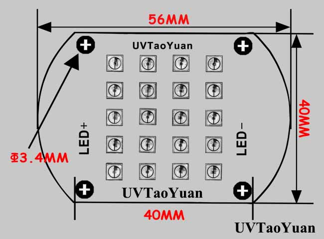 COB UVC LED 275nm 100mW - Click Image to Close