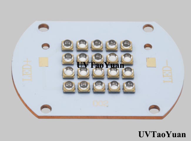 UV LED Module 365/385/395/405nm 50W - Click Image to Close