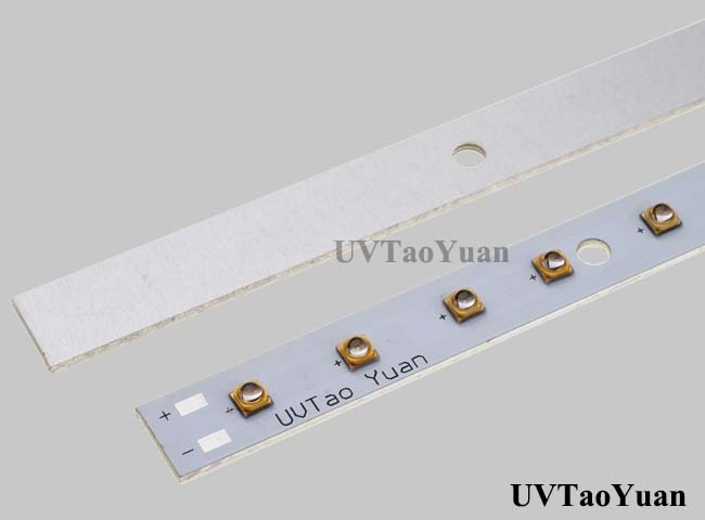 UVC LED Light Bar 275nm 300X12mm @400mW - Click Image to Close